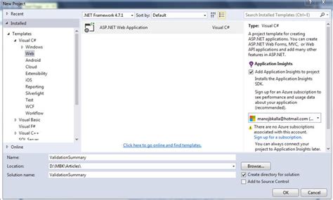 Learn About Validation Message And Validation Summary In Asp Net Mvc