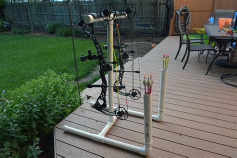 How To Build A Pvc Bow And Arrow Stand