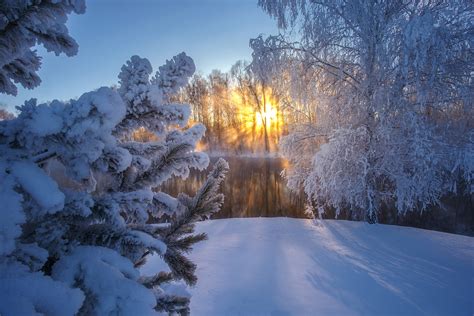 Hintergrundbilder Kalt Russland Winter Sonnenlicht Schnee Eis