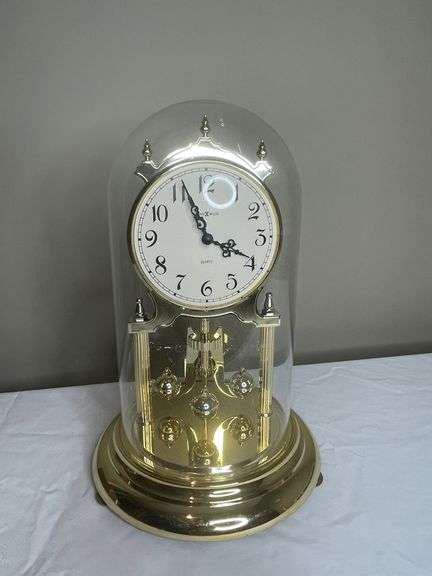 Howard Miller Quartz Mantle Clock Halfhill Auction Group