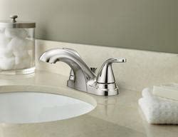 The 4.2 small arc takes a minimum of space, allowing you to use your faucet without any frequently bought together. Moen® Adler® Two-Handle 4" Centerset Bathroom Faucet at ...