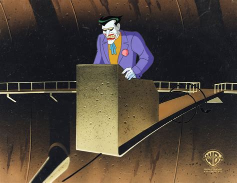Batman The Animated Series Original Production Cel Joker Batman The Animated Series Batman