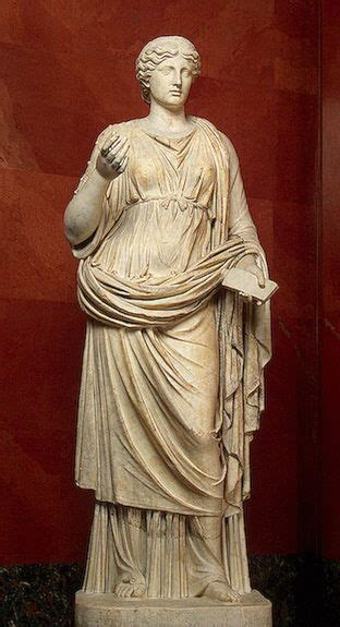 Calliope Muse Of Epic Poetry 2nd Century Roman Copy From A Greek