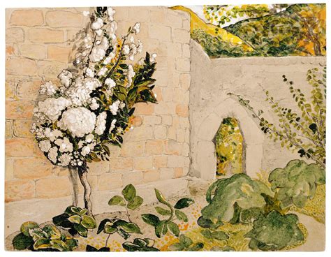 Samuel Palmer Pear Tree In A Walled Garden 1829 Romantic Paintings
