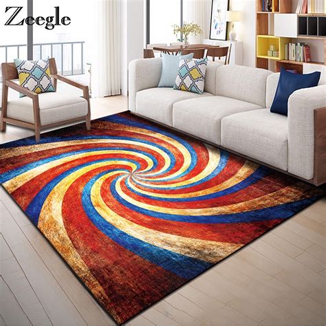 Zeegle Nordic Carpets For Living Room Home Decor Floor Rugs Washable
