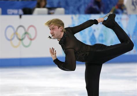 Russian Evgeni Plushenko Figure Skating Gold Medalist At The Olympic