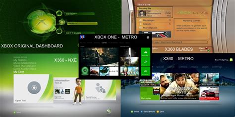 Evolution Of The Xbox Dashboard