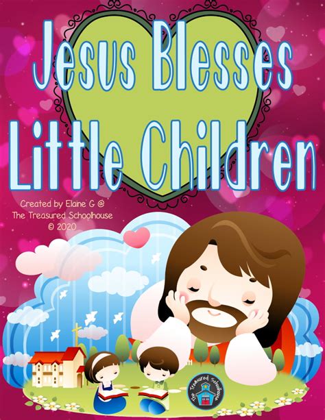 Jesus Blesses The Little Children Made By Teachers