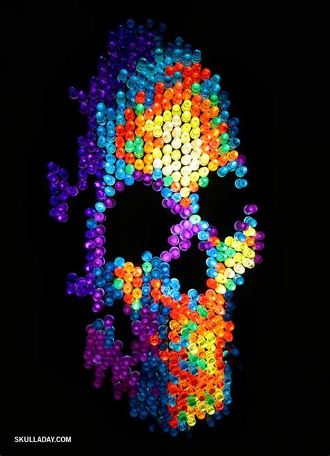 The grandkids like to play with the light bright because they are drawn to the colors and the ability to follow a pattern or just go on their own way and . Flashback Friday 276. Skull-Brite
