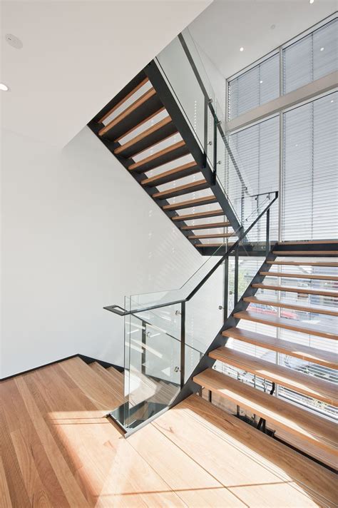 It is best maintained with a standard glass cleaning product and a slightly damp cloth. Interior Glass Stair Railing Kits New Stock Cremorne ...