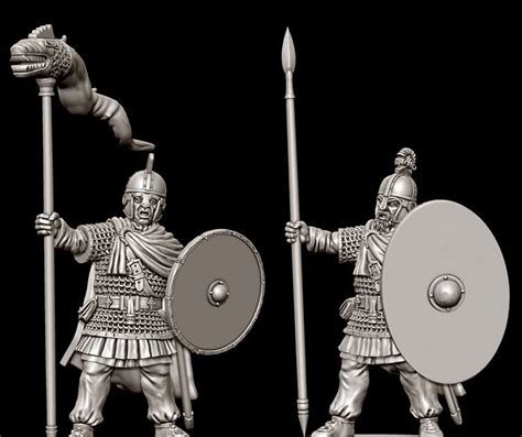Wargame News And Terrain Victrix Plastic Late Roman Armoured Infantry