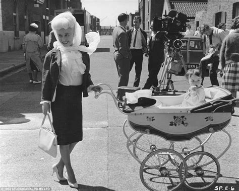 Young Barbara Windsor On The Set Of 1963s Sparrows Cant Sing
