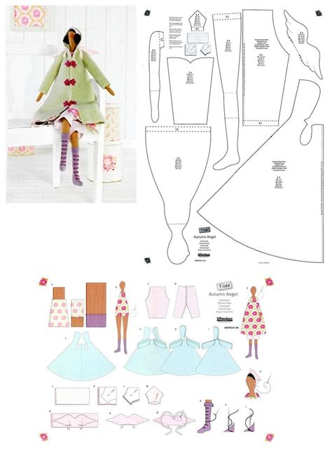 148 Best 12 Poupee Tilda Patron Images On Pinterest Fabric Dolls