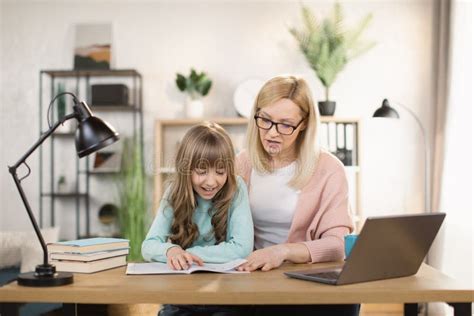Parent Mom Teaching School Child Distance Learning Online Virtual Class