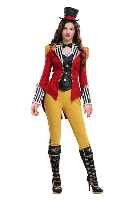 Adult Big Top Circus Costume Womens Ravishing Ringmaster Costume In 2023 Circus Costumes