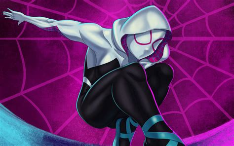 1680x1050 spider gwen into the spiderverse 1680x1050 resolution hd 4k wallpapers images