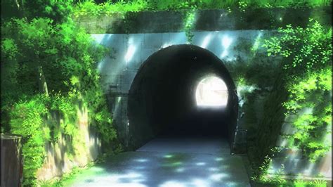 1280x720 Resolution Gray Concrete Tunnel Non Non Biyori Anime