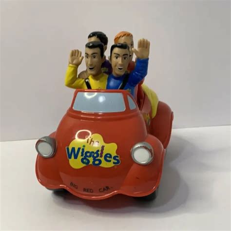 The Wiggles Original Toot Toot Big Red Car Spin Master Toy 2003 5250