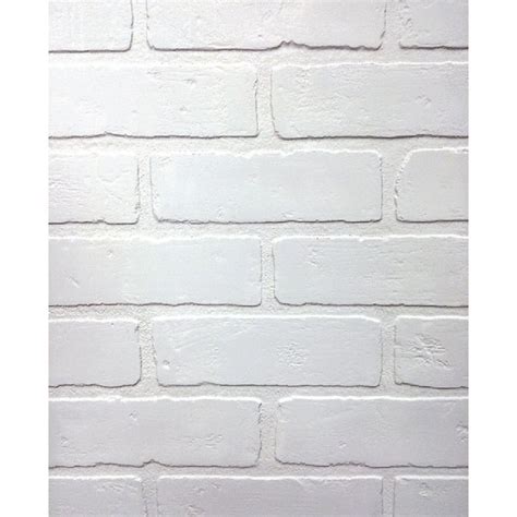 Buy Dpi Paintable Brick Wall Paneling 4 Ft X 8 Ft X 14 In White Brick