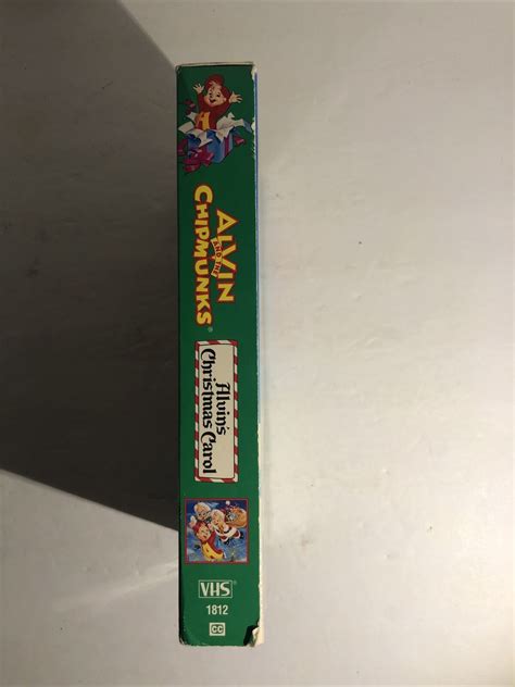 Alvin And The Chipmunksalvins Christmas Carolvhs 1994tested Rare