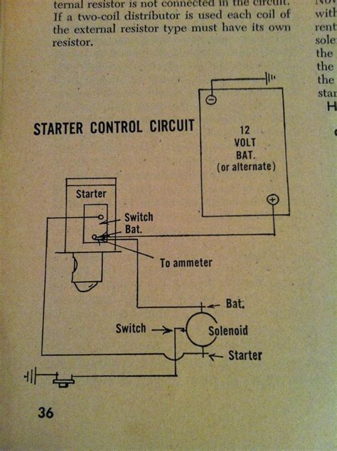 Chevy Starter Wiring Diagram For 1960