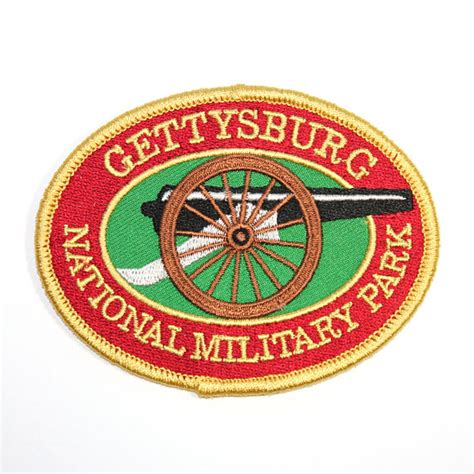 Official Gettysburg National Military Park Souvenir Patch Etsy