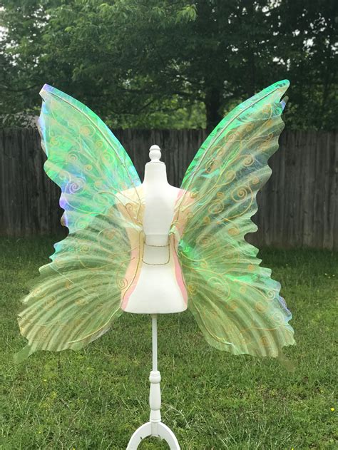 Queen Clarion Inspired Fairy Wings Gold Fairy Wings Large Etsy
