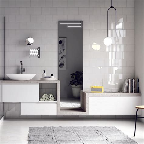 Cerchi mobili bagno moderni per una stanza dal design attuale, o mobili salvaspazio per un bagno piccolo? Arredo bagno di design Amaranto nel 2020 | Design del ...