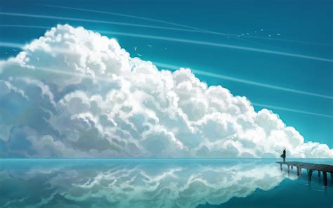 Anime Cloud Wallpapers Top Những Hình Ảnh Đẹp