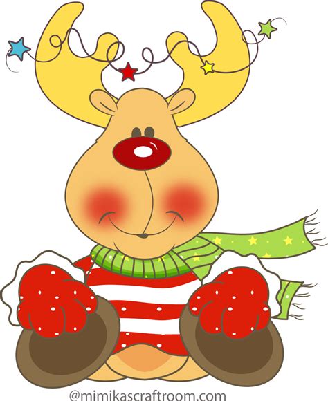 Download Christmas Reindeer Imagen De Reno De Navidad Con Reno Png
