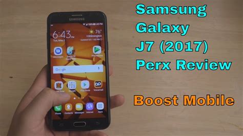 Samsung Galaxy J7 Perx 2017 Review Boost Mobile Hd Boost Mobile