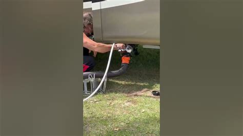 How Not To Flush Your Rv Poop Tank Youtube