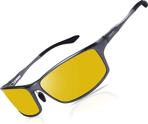 Bircen Night Vision Driving Glasses For Men Womenanti Glare Polarized Hd Glasses