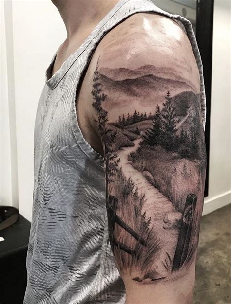 40 Beautiful Landscape Tattoo Ideas That Will Blow Your Mind Art And
