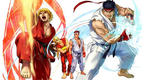 Street Fighter Ryu And Ken