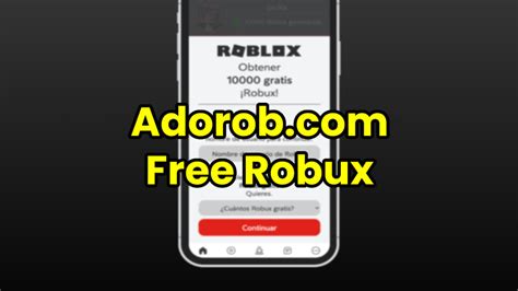 Adorob Free Robux Dontruko