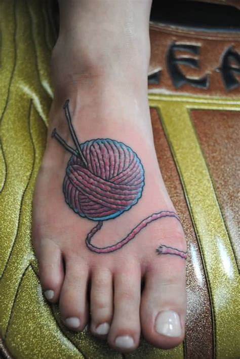 60 Best Knitting Tattoos