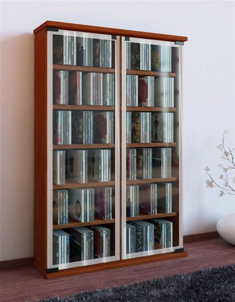 Eur 64,95 bis eur 97,89. Vcm Cd Dvd Regal Galerie Schrank 2 Glasturen Aus Esg