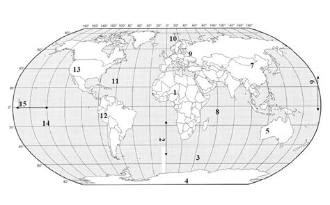 World Map Practice Part 1 Diagram Quizlet