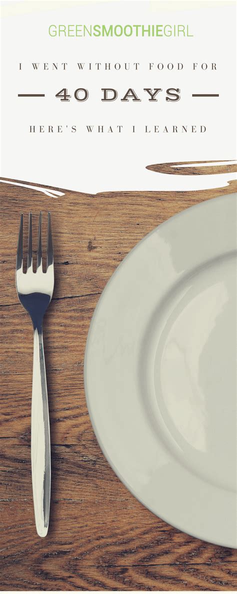 I Went Fasting Without Food For 40 Days Here’s What I Learned
