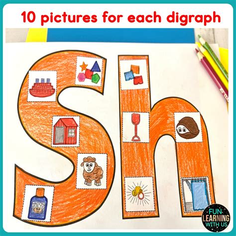 Beginning And Ending Digraph Coloring Sheets Bundle Centers And Morning
