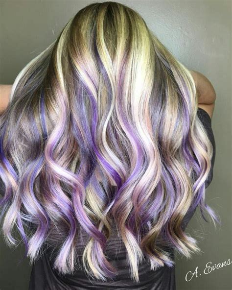 Peekaboo Hair Colors Hair Color Purple Cool Hair Color Purple