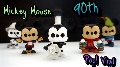 Mickey Mouse 90th Funko Pop Figures And Mystery Minis Full Set Youtube
