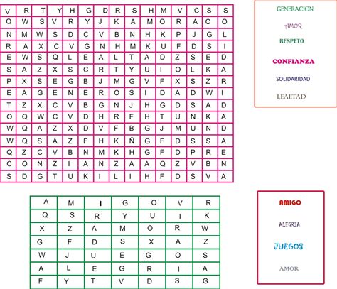 Sopa De Letras Faciles