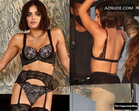 Lucy Hale Sexy Poses Flaunting Her Hot Body In Lingerie For The