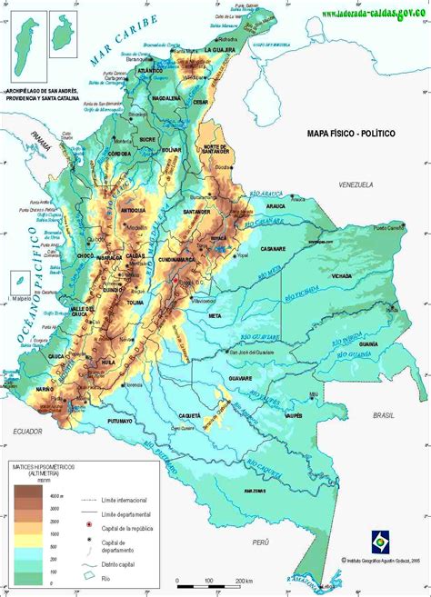 Mapas Con Sus Descripciones Mapa De Colombia Mapas Mapa Fisico Cloud