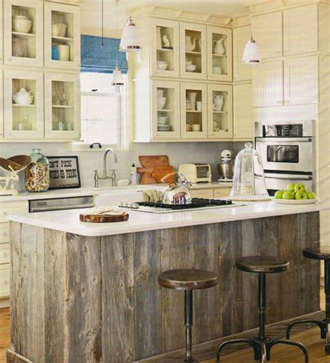 We are proud to be a small, family business that plays a part in helping sustain the american farming culture through utilizing these wonderful old. Old barn wood island | Someday...Projects | Pinterest