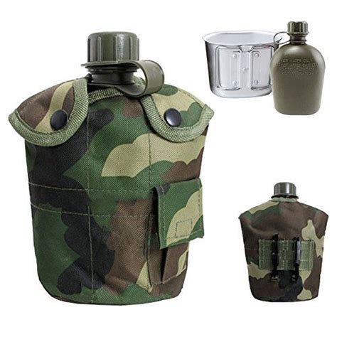 Taoking Outdoor Aluminum Military Water Bottle And Canteen Cooking Cup