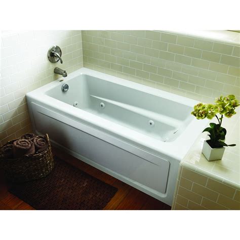 Prolonged immersion in a hot tub may be • your coast spa will drain except for a small portion left in the foot well. Shop Jacuzzi Primo White Acrylic Rectangular Whirlpool Tub ...