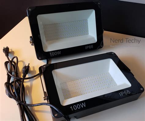In Depth Review Of The Onforu 100w Led Flood Light Nerd Techy